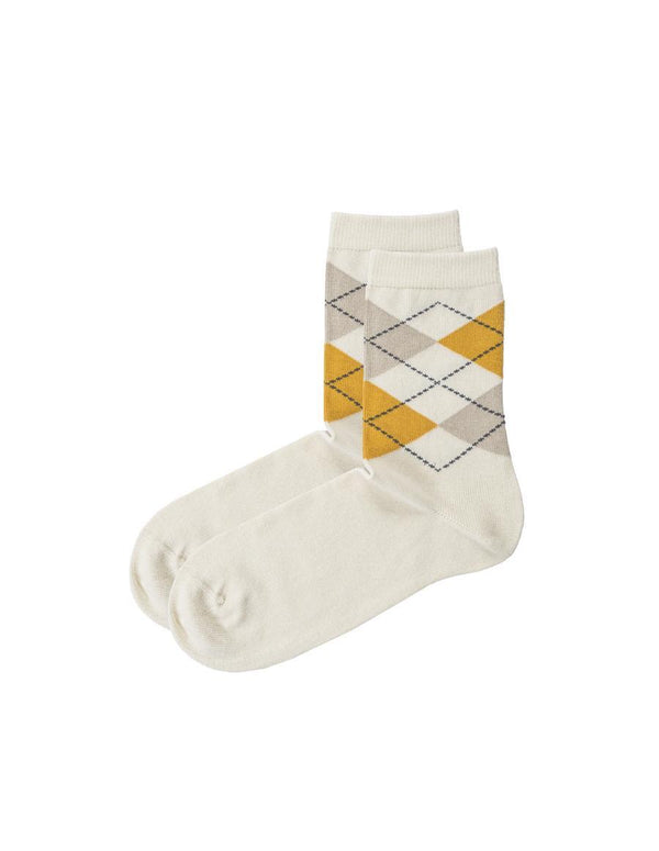 Argyle Kadın Soket Çorap