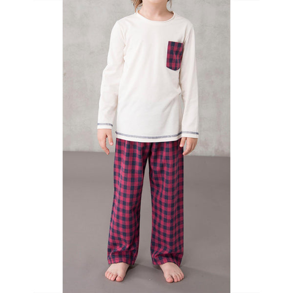 New Lock Argyle Erkek Çocuk Pijama Seti