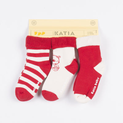 Cozy 3 lü Bebek Basic Çorap