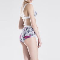 Art Deco Flamingo Mavi Kadın Bikini Seti