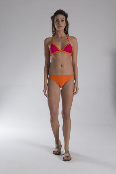 Flower 2 Renk Kadın Bikini Üstü