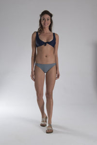 Flower & Zigzag Grii Kadın Bikini Altı
