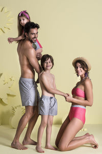 Pineapple & Baklava Pembe Kadın Straplez Bikini Üstü
