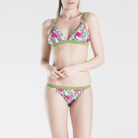 Palm Leaves Desenli Kadın Bikini Altı