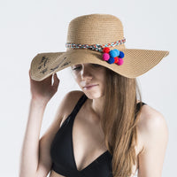Lets Holiday Kadın Hasır Şapka