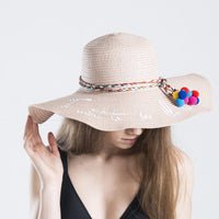 Lets Holiday Kadın Hasır Şapka