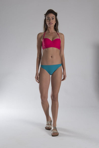 Tropical & Coral Yeşil Kadın Bikini Altı