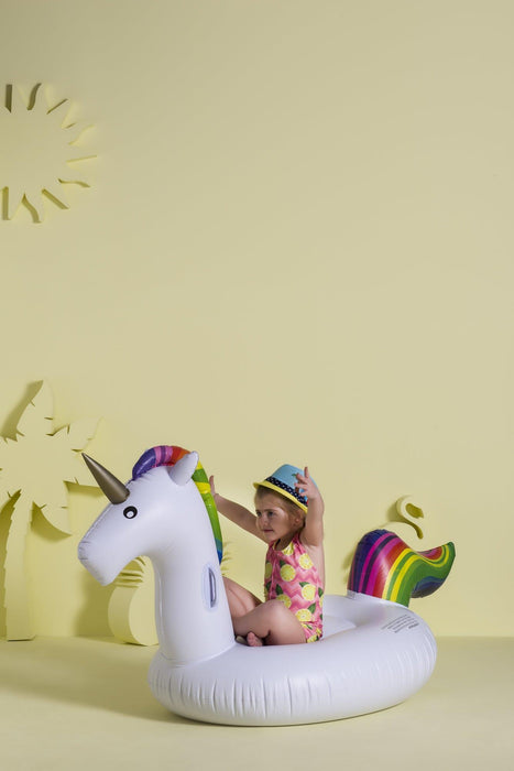 Lemon & Zigzag Desenli Kız Çocuk Mayo