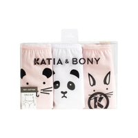 Cuttie 3'lü Basic Kız Çocuk Slip