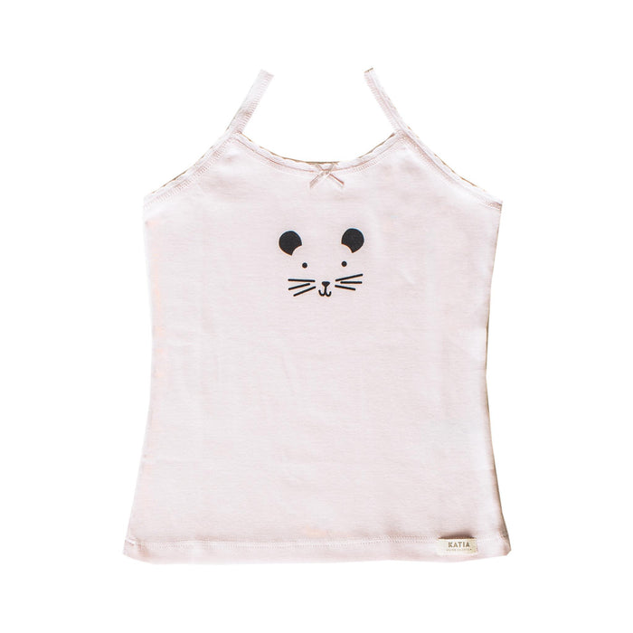 Cuttie 2'li Basic Kız Çocuk İnce Askılı Atlet