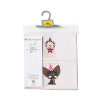 Love Animal 2'li Kız Çocuk İnce Askılı Atlet