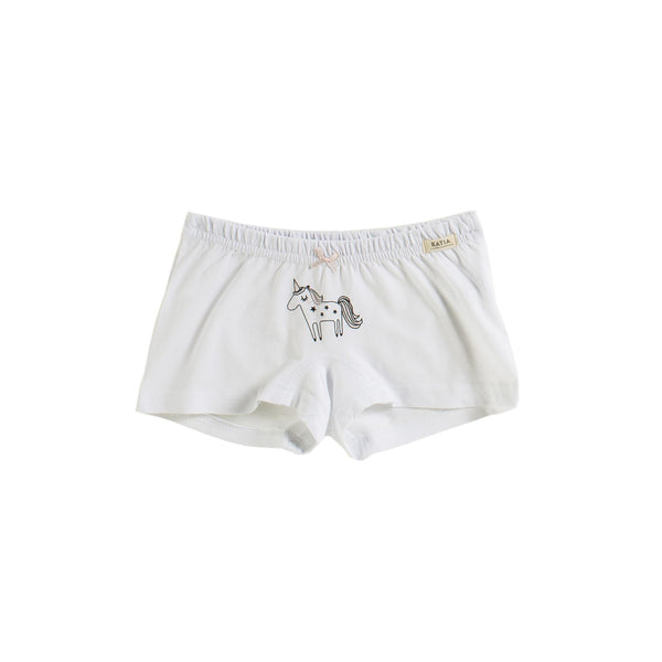 Unicorn 3'lü Kız Çocuk Boxer