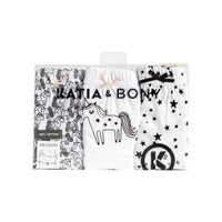 Unicorn 3'lü Kız Çocuk Boxer