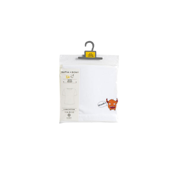 Orange Monster Basic 0 Yaka Erkek Çocuk Atlet