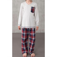 New Lock Argyle Erkek Çocuk Pijama Seti