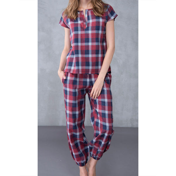 Top Line Argyle Kadın Pijama Seti