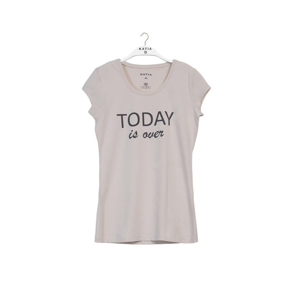 O Yaka Kadın Basic T-Shirt