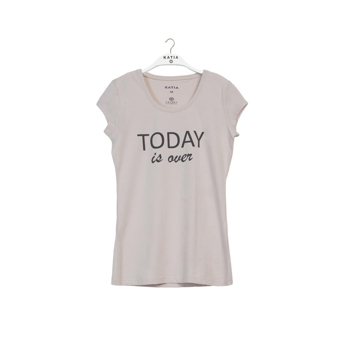 O Yaka Kadın Basic T-Shirt