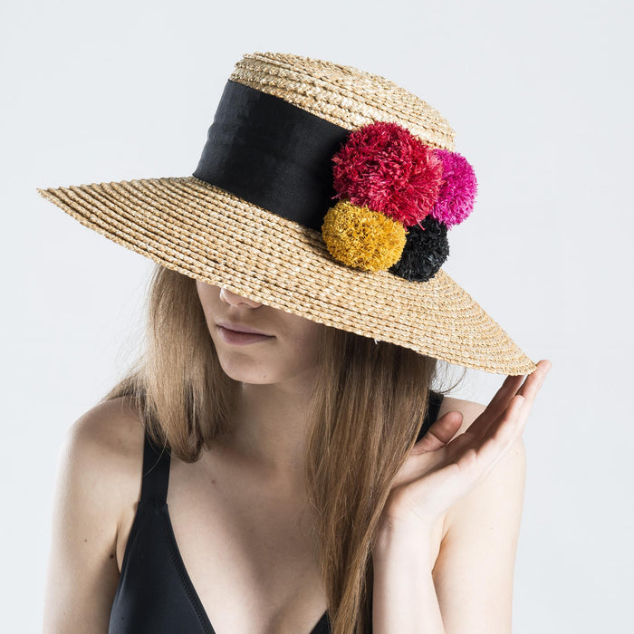 Espanol Kadın Hasır Şapka