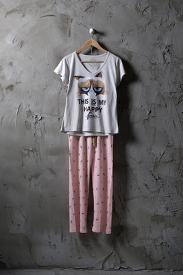Happy Face Kadın Pijama Seti