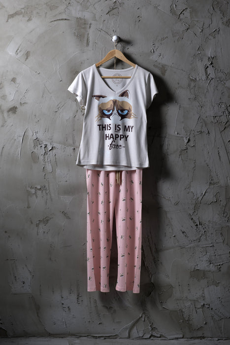 Happy Face Kadın Pijama Seti
