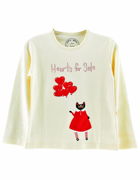 Cat Love Kız Çocuk Pijama Seti