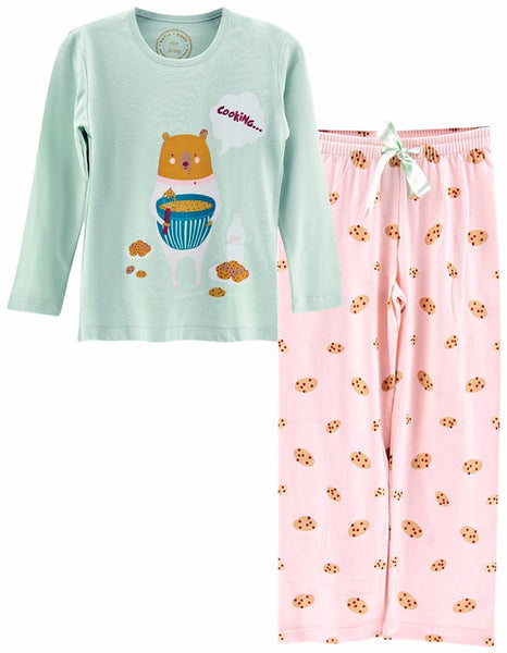 Cookie Kız Çocuk Pijama Seti