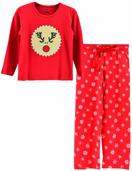 Love New Year Kız Çocuk Pijama Seti
