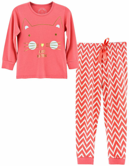 Just Kitten Kız Çocuk Pijama Seti