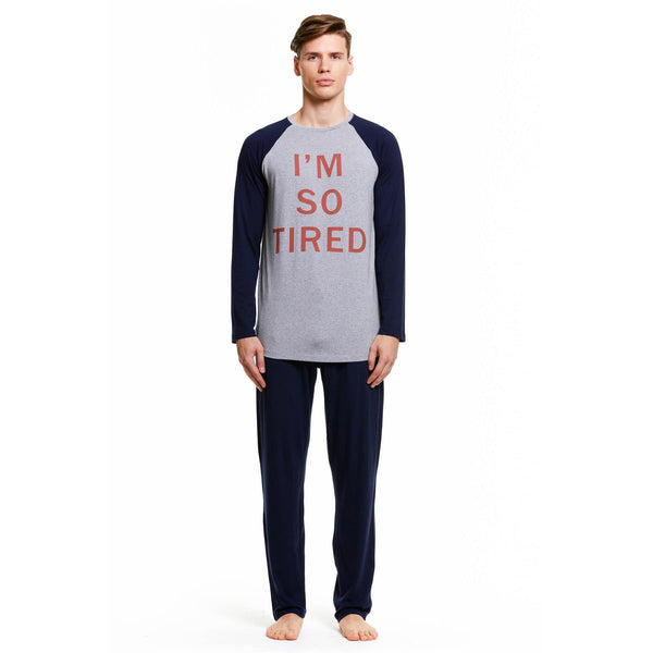So Tired Erkek Pijama Üstü