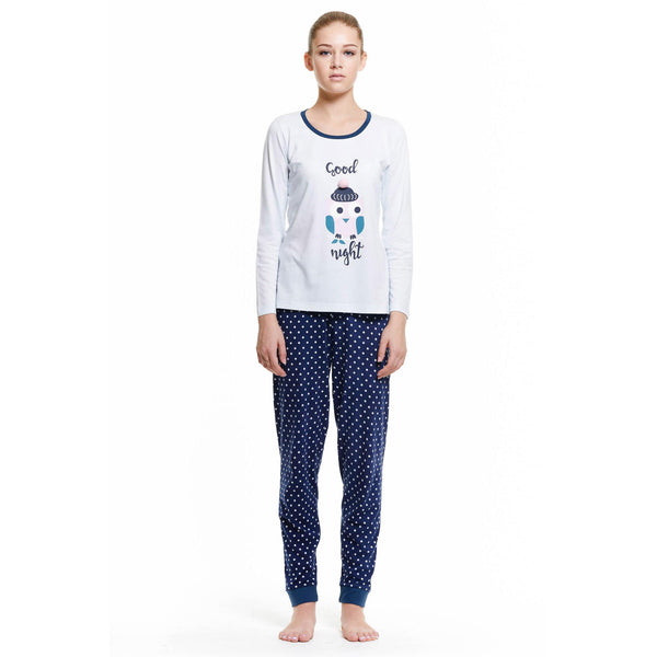 Night Owl Kadın Pijama Seti
