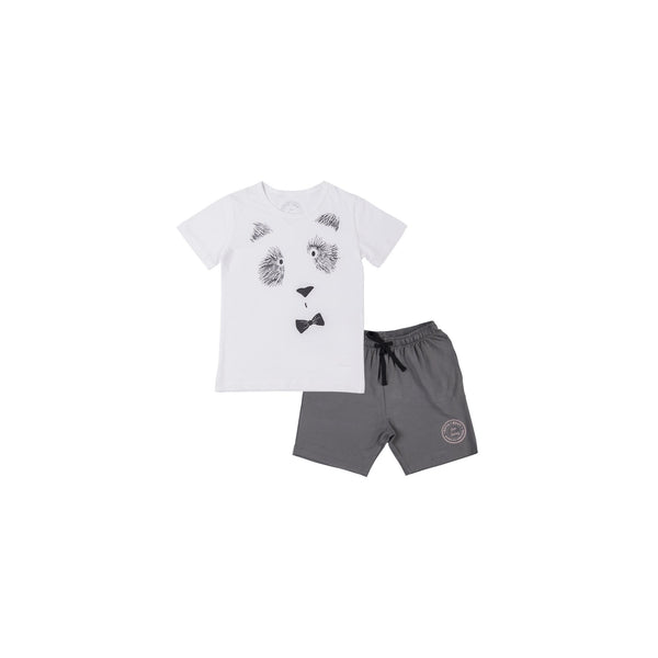 Mr.Panda Erkek Çocuk Şortlu Pijama Seti