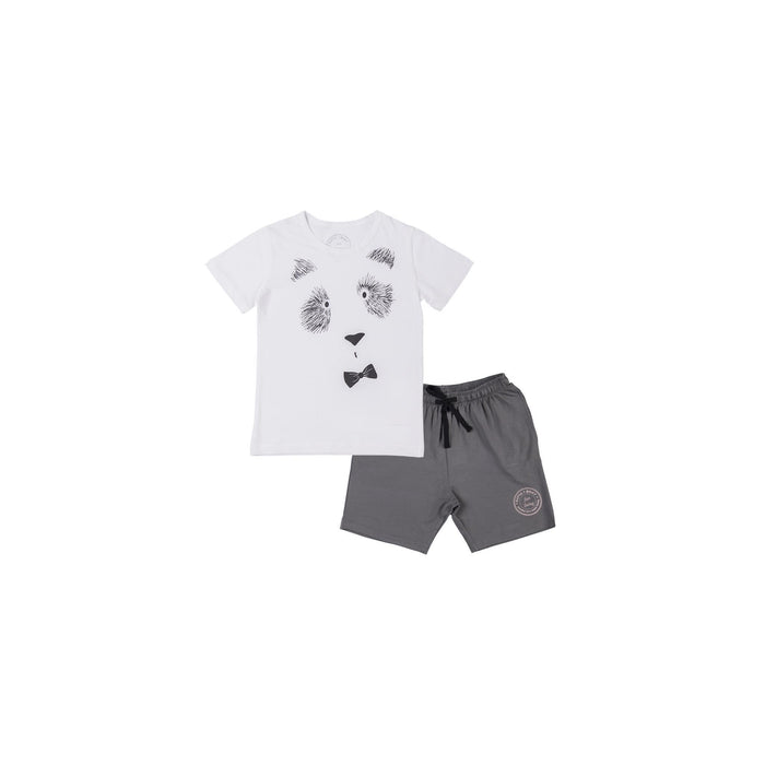 Mr.Panda Erkek Çocuk Şortlu Pijama Seti