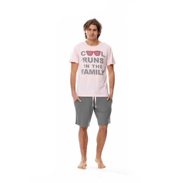 Cool Runs Erkek Şortlu Pijama Seti