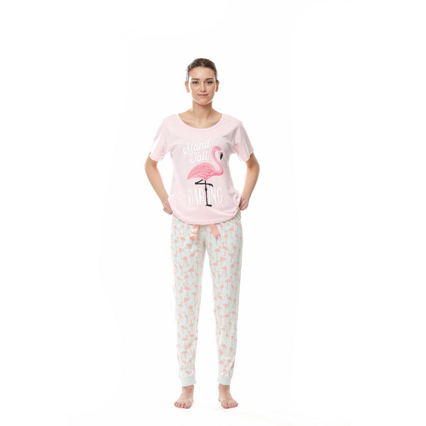 Flamingo Dreams Kadın Pijama Seti