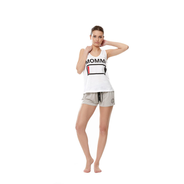 Low Battery Kadın Şortlu Pijama Seti