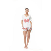 Sweet Crab Kadın Şortlu Pijama Seti
