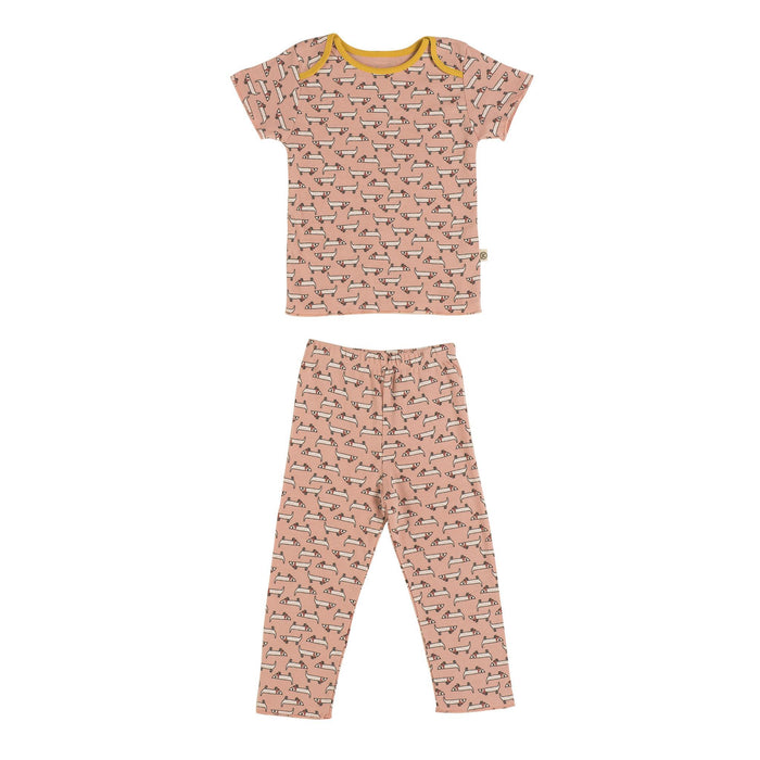 Dog Yarım Kollu Çocuk Pijama Seti