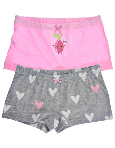 Holi Love 2 li Kız Çocuk Boxer